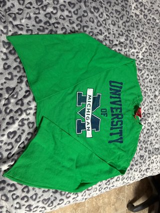 Sudadera Verde University of Michigan