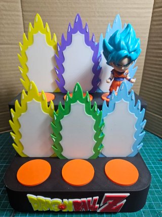 Expositor Dragon Ball Z burguer king