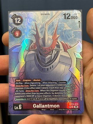 Carta Digimon Gallantmon EX13-015 (V.4)