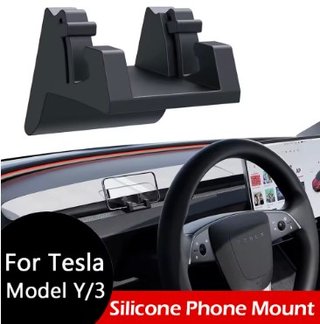 Soporte Silicona Teléfono Tesla Model Y/3
