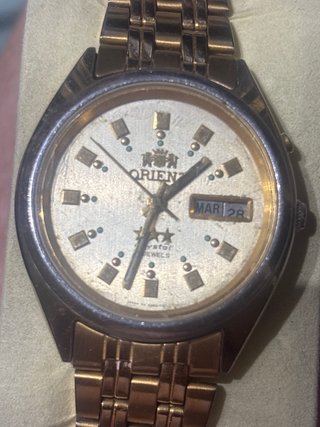 Reloj Orient Automático Dorado