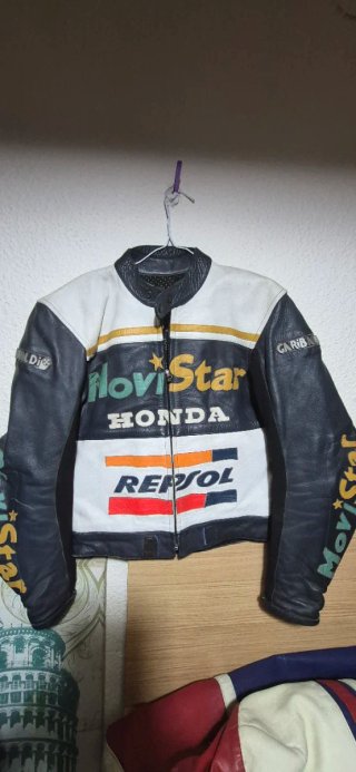 Chaqueta Moto Garibaldi Retro 90