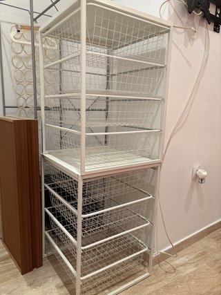 Organizador de Metal Blanco