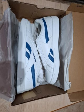 Zapatillas Reebok Blancas y Azules