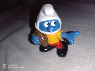 Figura de Pitufo futbol americano