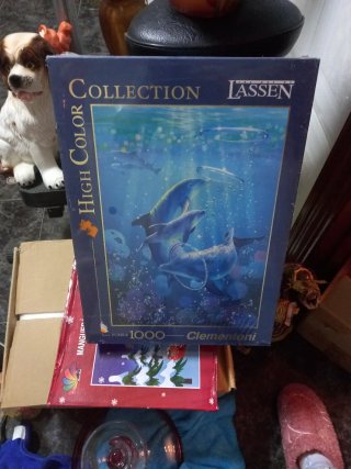 Puzzle 1000 piezas Delfines Clementoni