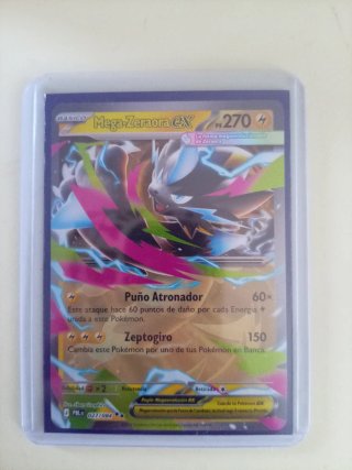 Carta Pokémon Mega-Zeraora EX