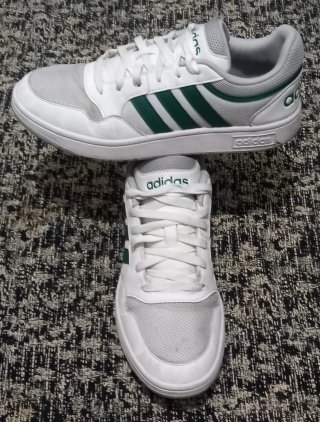 Zapatillas Adidas Blancas y Verdes
