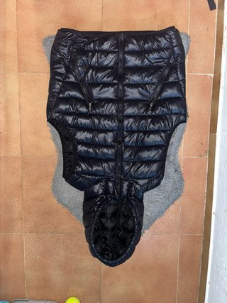 Chaleco acolchado negro