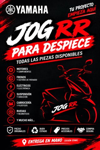 Despiece Yamaha Jog RR