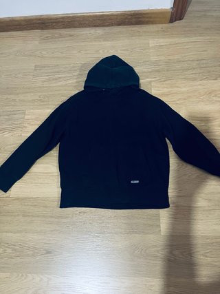 Sudadera Negra Pull&Bear Talla S