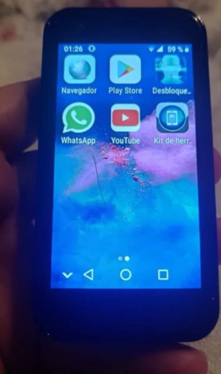 Móvil Smartphone Negro