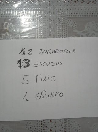 Lote de 31 Cromos Mundial 2026