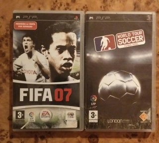 Pack 2 Juegos Fútbol PSP Completos
