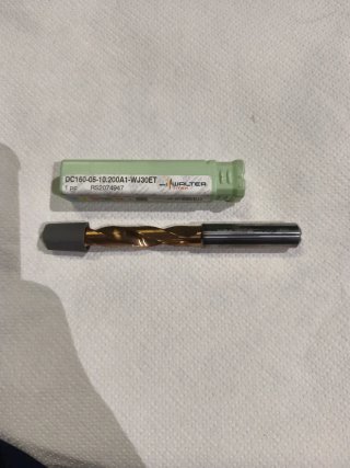 Broca de Metal Duro Walter Titex 10.2mm
