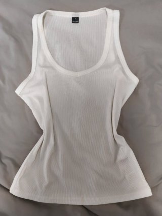 Camiseta de tirantes blanca