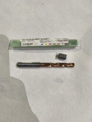 Broca de metal duro Walter DC160
