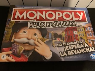 Juego de mesa Monopoly Malos Perdedores