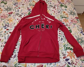 Sudadera roja Springfield