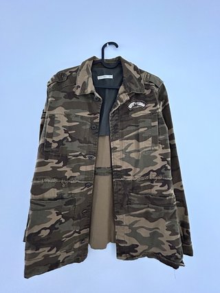 Chaqueta Estampado Camuflaje