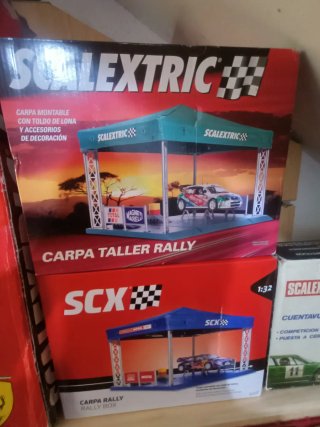 Carpas Taller Rally Scalextric (SCX) 1:32