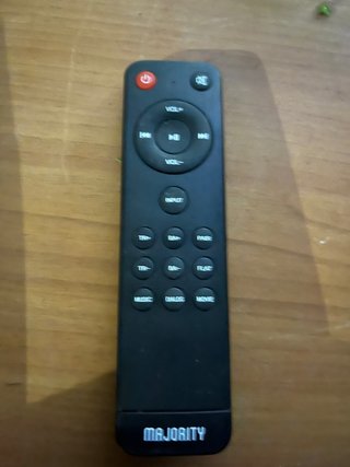 Mando a distancia para barra de sonido Majority