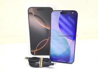 apple iphone 16 pro max 256gb