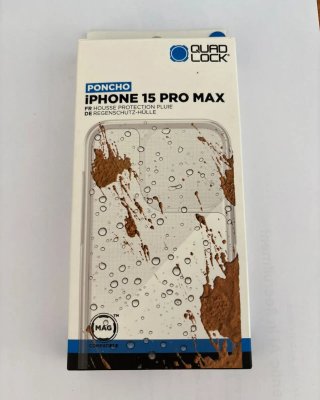 Funda Poncho IPhone 15 Pro Max Quad Lock