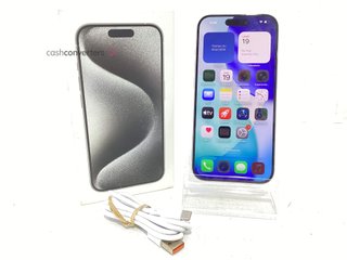 apple iphone 15 pro 256gb