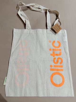 Tote bag Olistic de algodón orgánico.