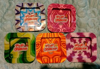 Set 5 Posacenere Pop Filters Limited Edition Nuovi