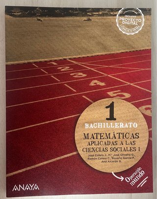Matemáticas aplicadas a las Ciencias Sociales I...