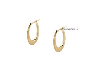 argollas oro 18k