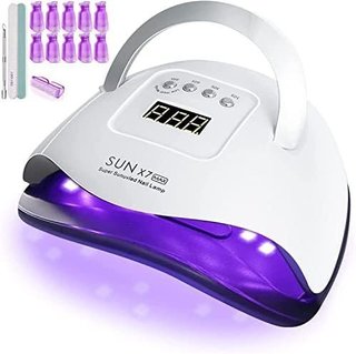 Lámpara UV LED uñas SUN X7 MAX 180W con sensor
