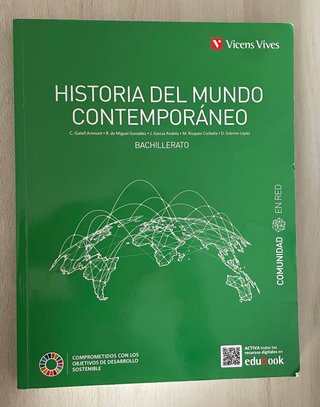 Historia del mundo contemporáneo, 1 Bachillerat...