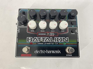 multiefectos guitarra battalion bass preamp + di