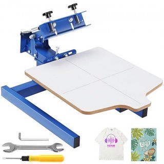 Screen Printing Machine, 1 Color 1 Station Silk Sc