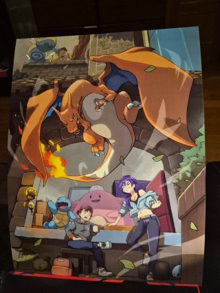 Lámina Pokémon 30x40cm