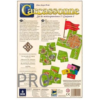 Carcassonne: Expansiones Reunidas Set de miniexpansiones 1