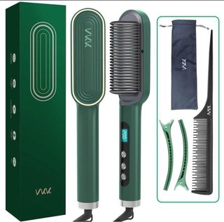 Cepillo Alisador Iónico VKK DA0102 con LCD - Nuevo