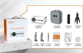 Proyector Yaber V5 Mini Portátil