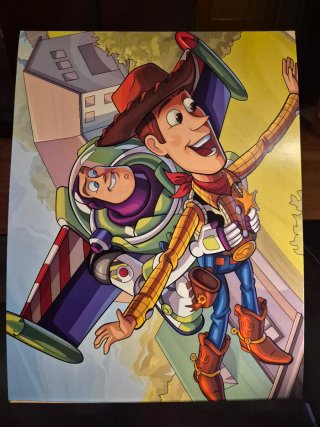 Lámina Toy Story Woody y Buzz 30x40cm