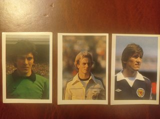 3 Cromos Mundial 82: Rummenigge, Dalglish, Dassaev