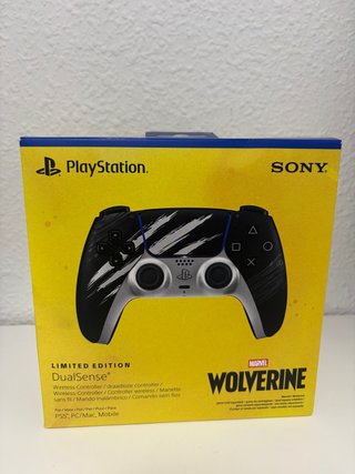 Mando DualSense PS5 Edición Marvel Wolverine