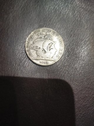 Moneda 5 Escudos Portugal 1943