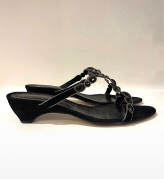 Sandalias de tacón Laura Amat negras Talla 43