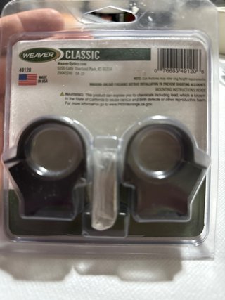 Monturas Weaver Classic para Visor