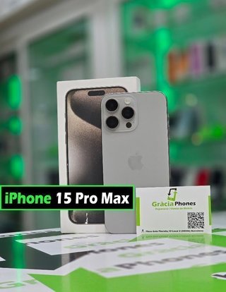 iPhone 15 Pro Max 256GB Natural Semi-Nuevo