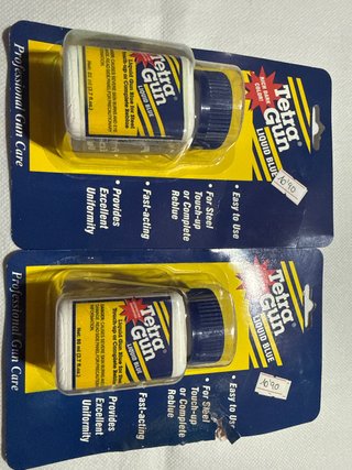 2 Botes de Tetra Gun Liquid Blue