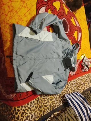 Chubasquero Rox Gris